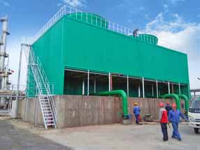 石化鋼結構冷卻塔